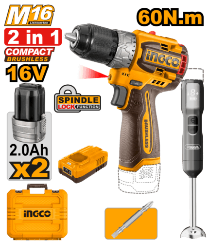 Cordless 2 Pcs Combo Kit
