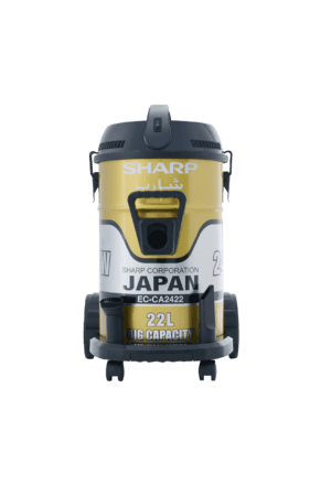 Sharp Barell Vacuum Cleaner 2400W 22 Liter Gold