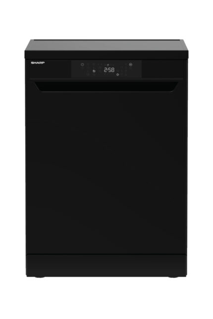 SHARP Dishwasher 14 Set 8 Programs Black