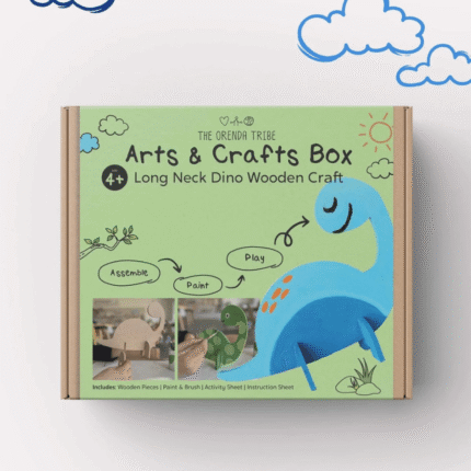 Long Neck Dinosaur Arts & Craft Box